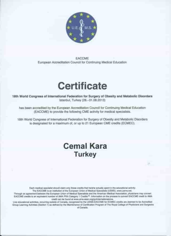 Verifizierte Patientenbewertungen von Dr. Cemal Kara Clinic in Izmir, Turkey Slider image 2
