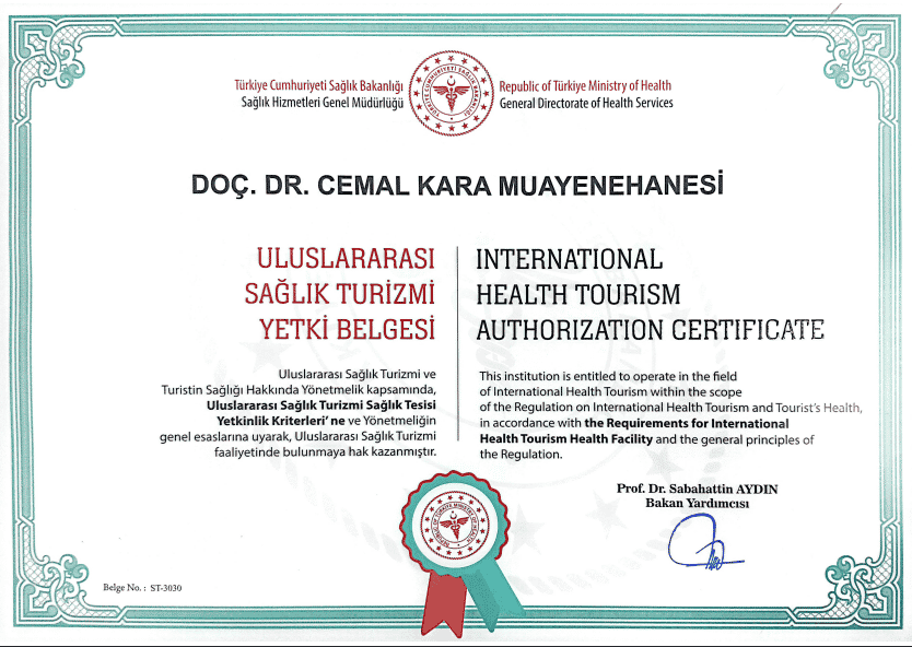 Verifizierte Patientenbewertungen von Dr. Cemal Kara Clinic in Izmir, Turkey Slider image 4